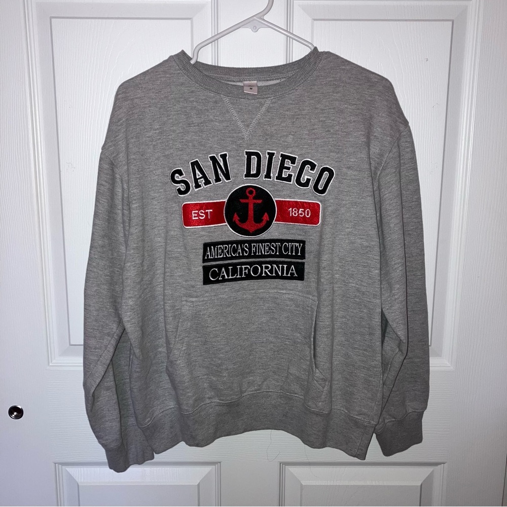 NEW San Diego Embroidered Sweatshirt